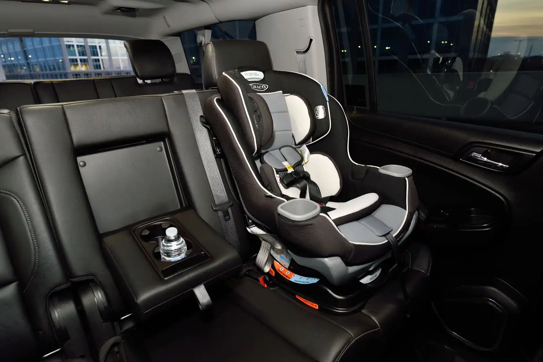 car seats in a limo Washington